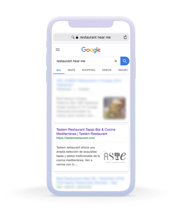search engine optimization for restaurants